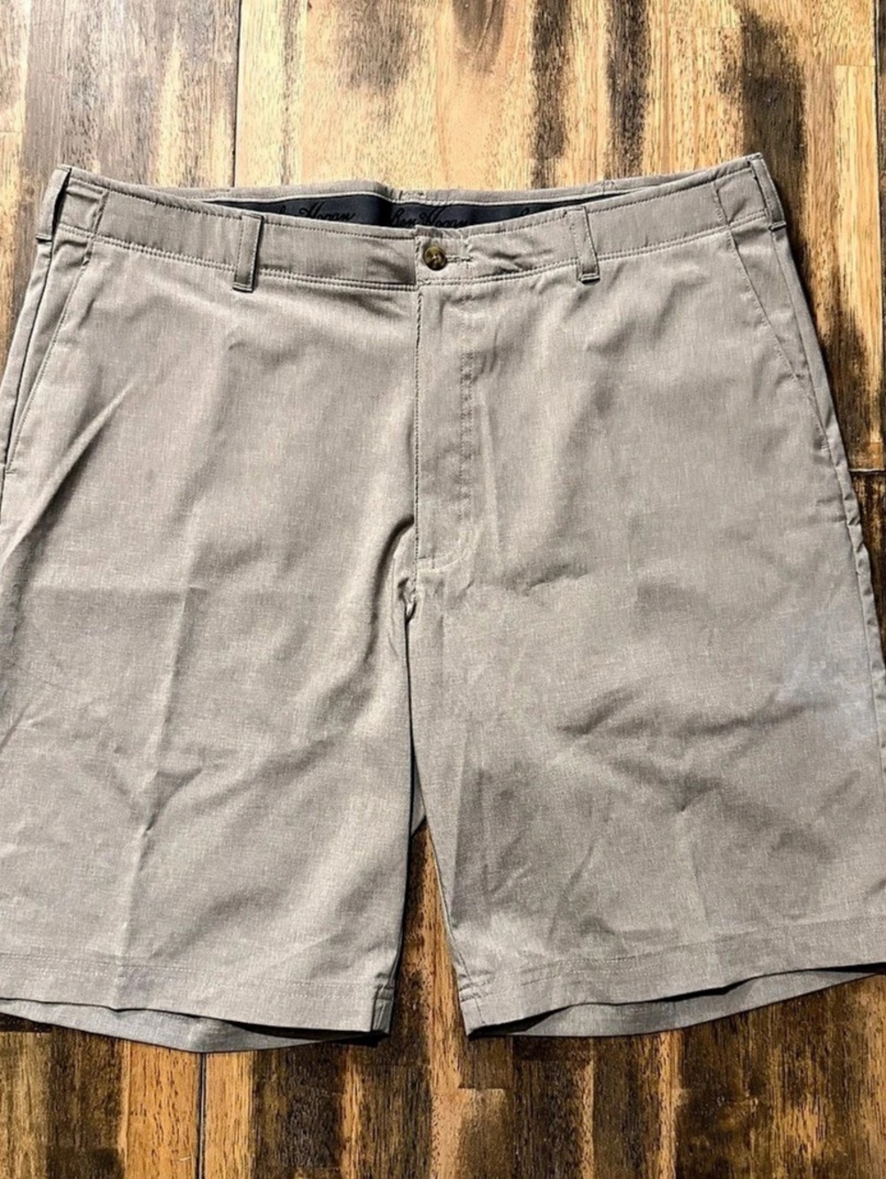 Ben Hogan Men's Performance Stretch Golf Shorts Gray Waist 40